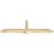Ekena Millwork Eugene Rough Sawn Timber Gable Bracket, Douglas Fir, 72"W x 21"H x 4"D x 4"F, 7/12 Pitch GBW072X21X0404EUG00RDF - alternate 2